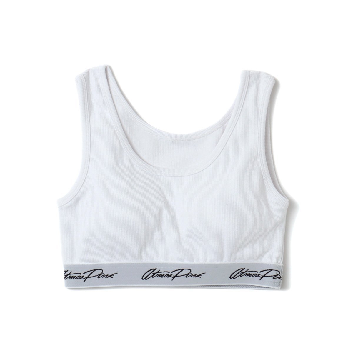 atmos pink atmos pink Basic inner wear WHITE アトモス トップス ノースリーブ・タンクトップ ホワイト【送料無料】