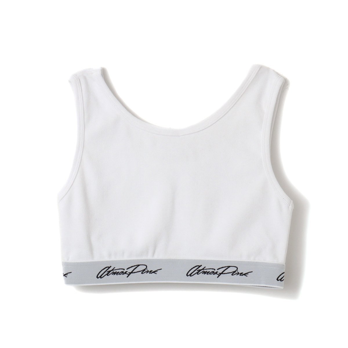 atmos pink atmos pink Basic inner wear WHITE アトモス トップス ノースリーブ・タンクトップ ホワイト