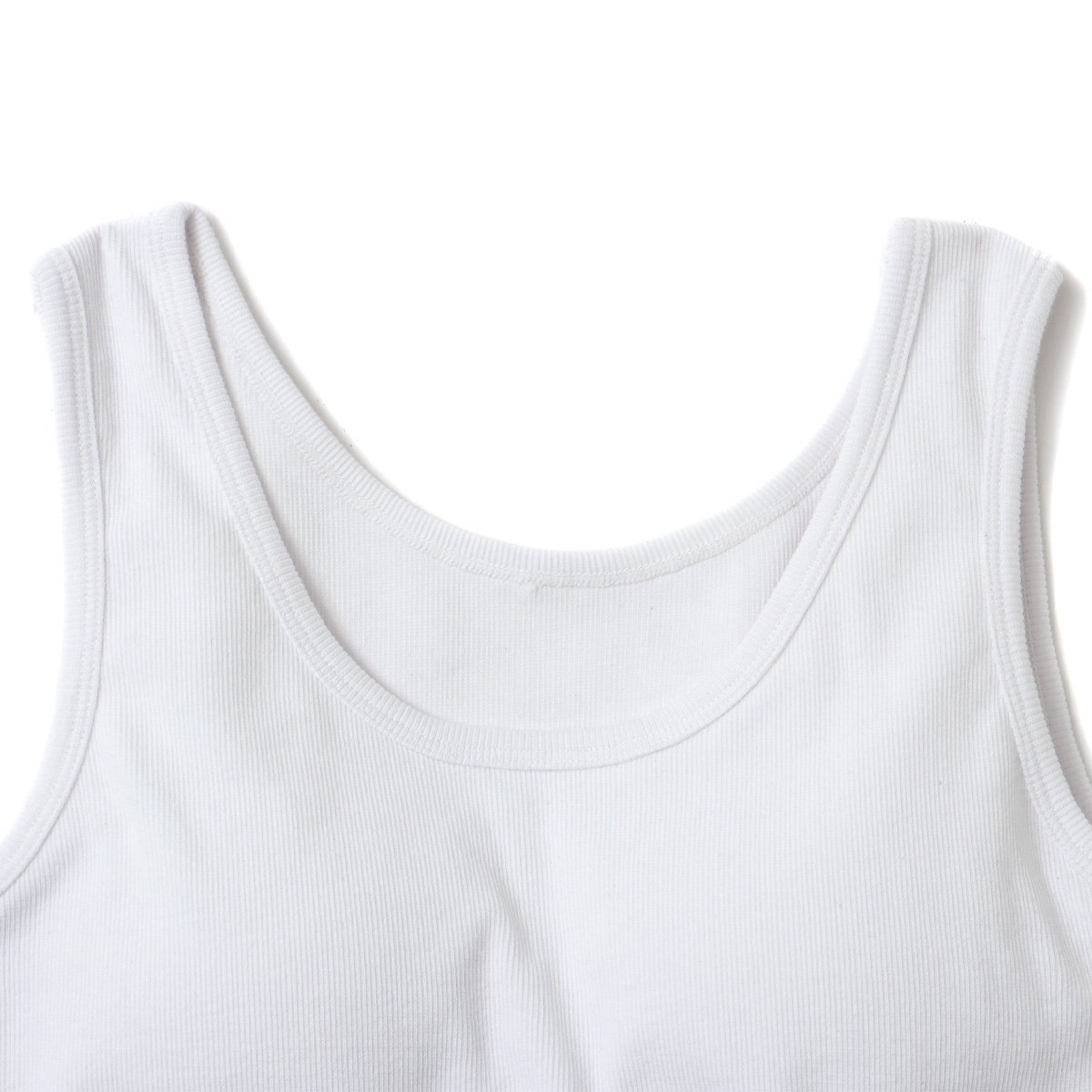 atmos pink atmos pink Basic inner wear WHITE アトモス トップス ノースリーブ・タンクトップ ホワイト