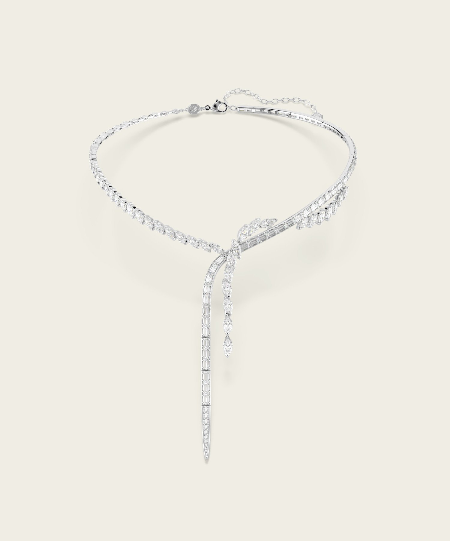 SWAROVSKI Mesmera Y字型ネックレス