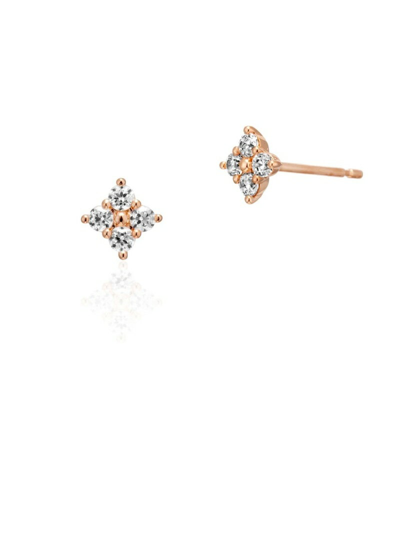 4℃ K10ピンクゴールド ピアス ヨンドシー アクセサリー・腕時計 ピアス ゴールド【送料無料】