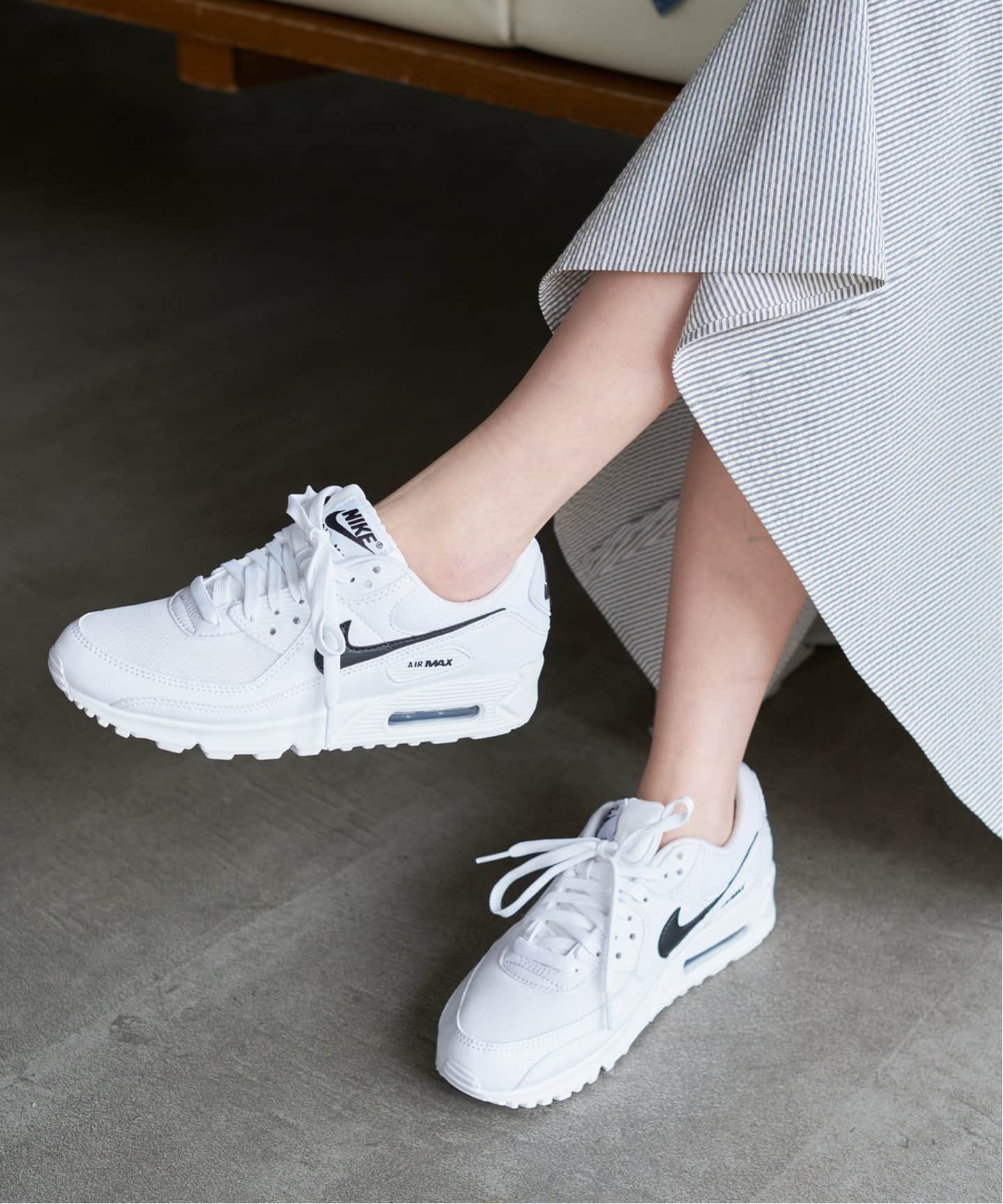 Spick & Span 【NIKE/ナイキ】 AIR MAX 90 スピックアンドスパン シューズ・靴 スニーカー ホワイト【送料無料】のサムネイル