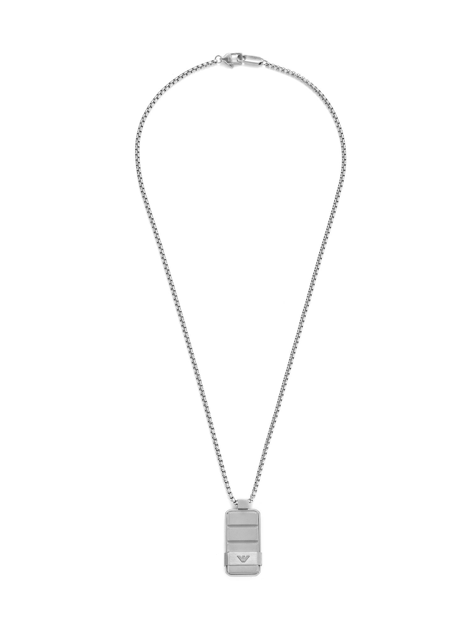 アルマーニ EMPORIO ARMANI Silver Tone Necklace EGS3078040 ウォッチステーションインターナショナル アクセサリー・腕時計 ネックレス シルバー【送料無料】