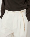 【SALE/10%OFF】UNITED ARROWS green label relaxing 異素材コンビ チェーンベルト ユナイテッドアローズ グリーンレーベルリラクシング ファッション雑貨 ベルト ゴールド【送料無料】(4)