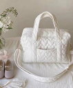【SALE/35%OFF】lulu noix lulu noix/(K)ハートキルティングバッグ ミニョントレフル ルームヨンマルサンセレクティッド バッグ シ...