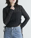 【SALE/9%OFF】VENCE share style Ladys レースフーディー ヴァンス エクスチェンジ トップス その他のトップス ホワイト ブラッ...