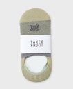 【SALE/55%OFF】TAKEO KIKUCHI ミジンボーダーカバーソックス タケオキクチ 靴下・レッグウェア 靴下 カーキグリーン ブルー グレー