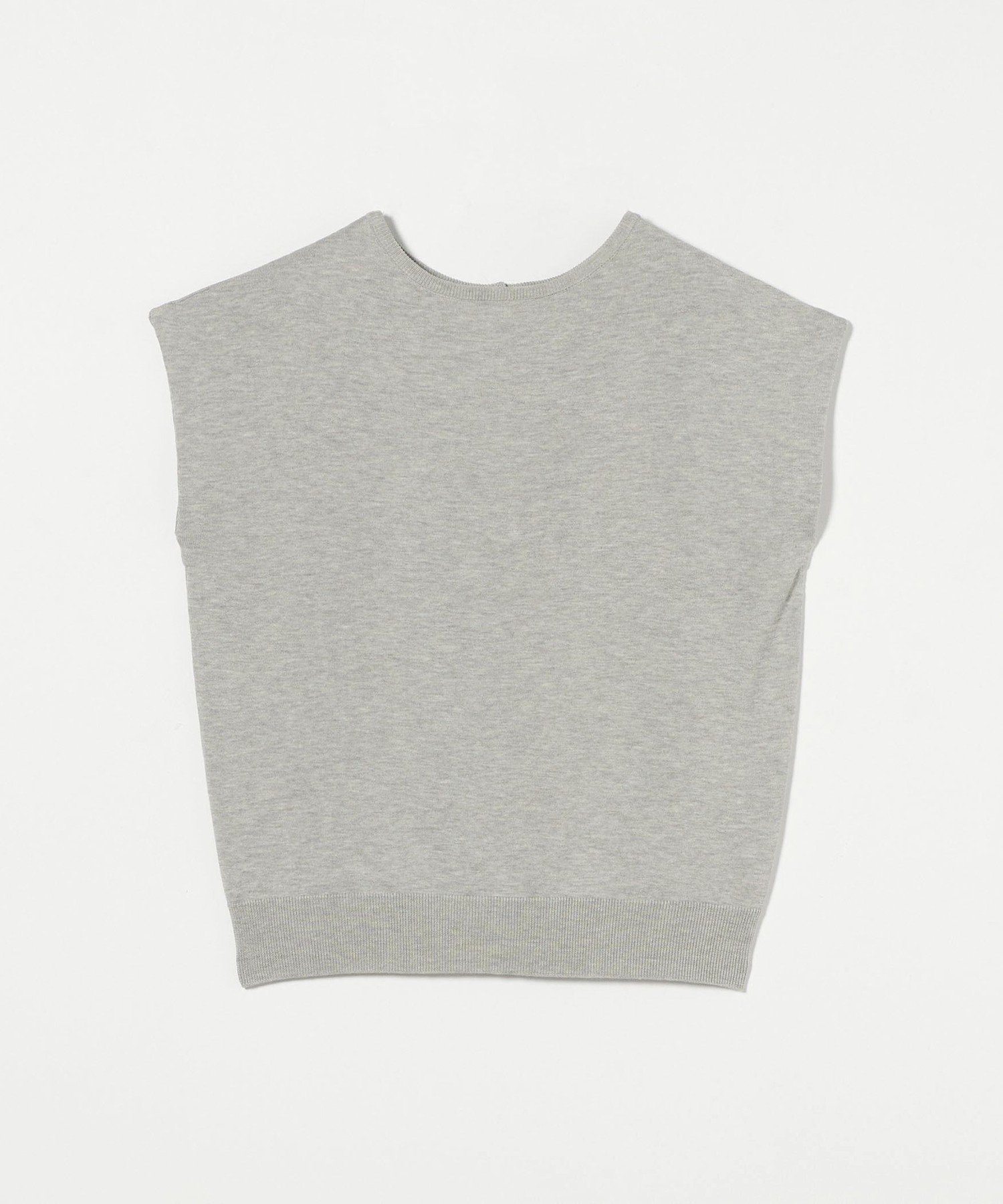 【SALE／50%OFF】a day in the life プレーティング ノースリーブニット 2WAY -ウォッシャブル-＜A DAY IN THE LIFE＞ ユナイテッドアローズ アウトレット トップス ニット グレー