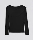 kiehtova kiehtova/asymmetry decorate tops/アシンメトリー デコルテ トップス KTWR40 セットアップセブン トップス カットソー・Tシャツ グリーン ブラック ブラウン【送料無料】