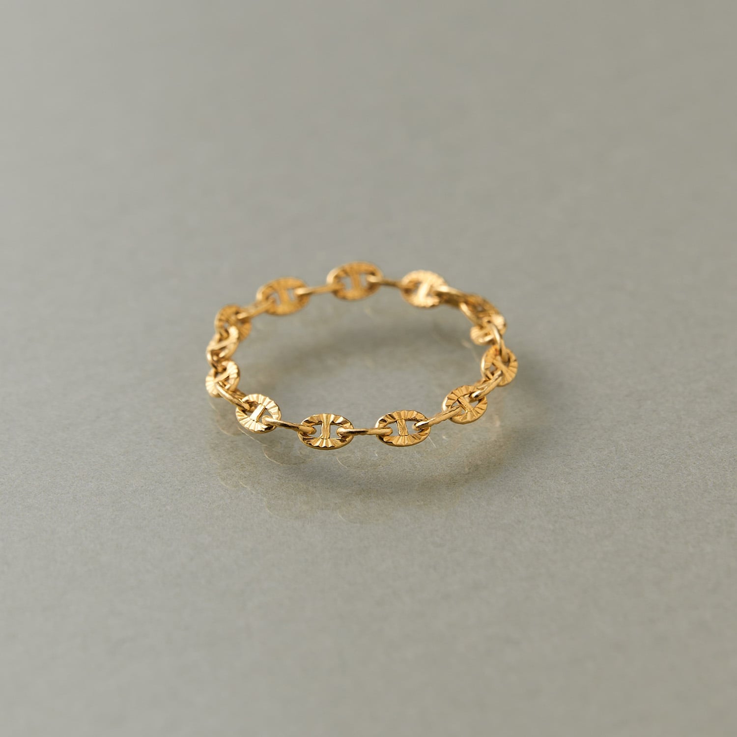 les bon bon les bonbon/K18 confident S ring/コンフィデント S リング 18金 チェーン フォブ アクセサリー・腕時計 リング・指輪 ゴールド