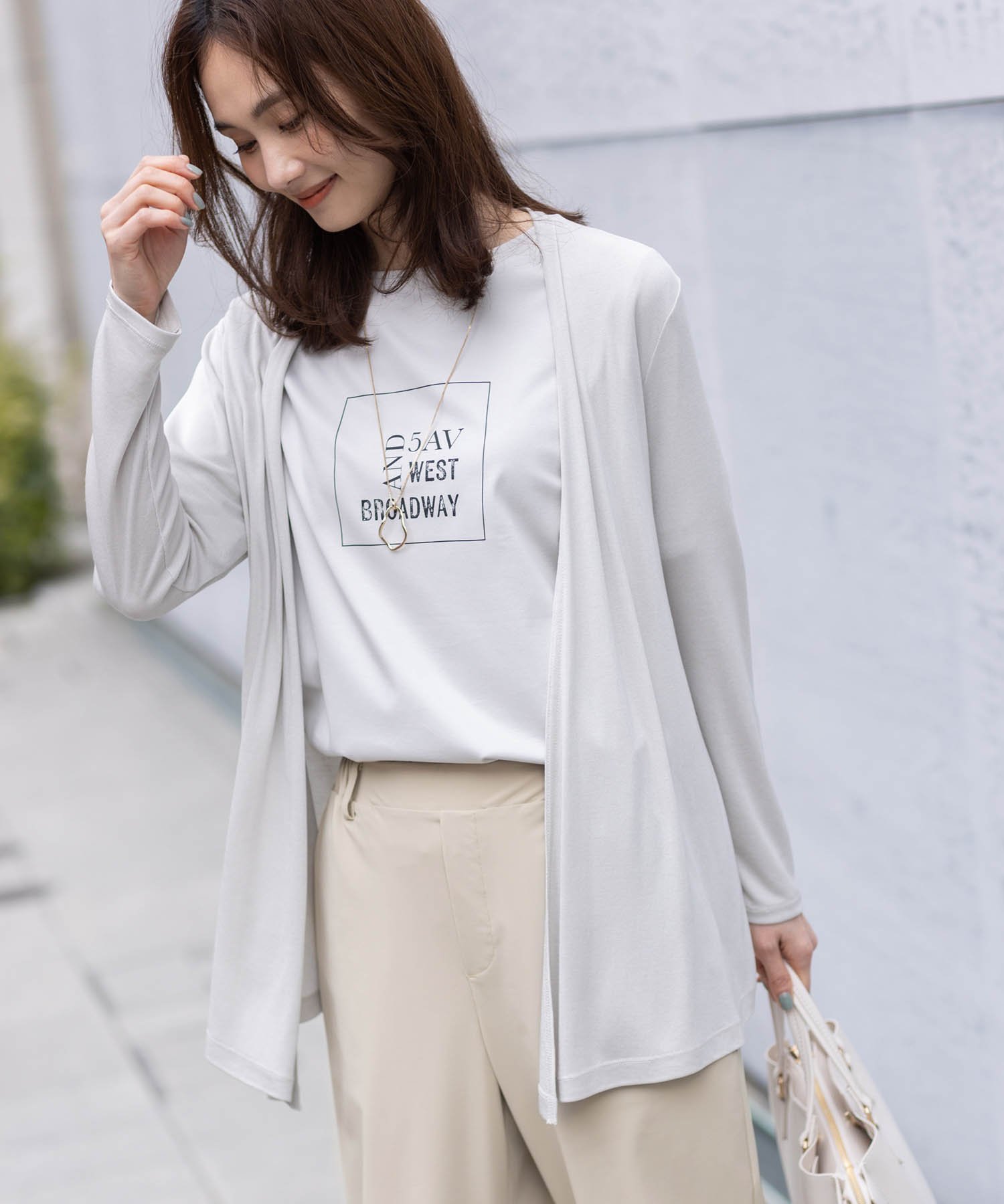 【SALE／30%OFF】A/C DESIGN BY ALPHA CUBIC トッパーカーディガン【接触冷感・UVカット】 エーシーデザインバイアルファキュービック トップス カーディガン ブラック【送料無料】