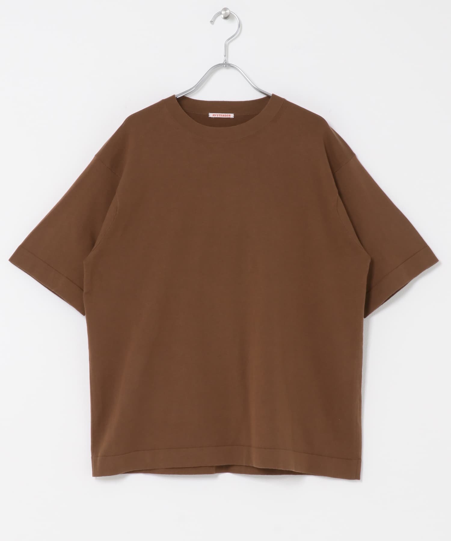 RYE TENDER CENTRE TEEB アーバンリサーチドアーズ トップス カットソー・Tシャツ ブラウン