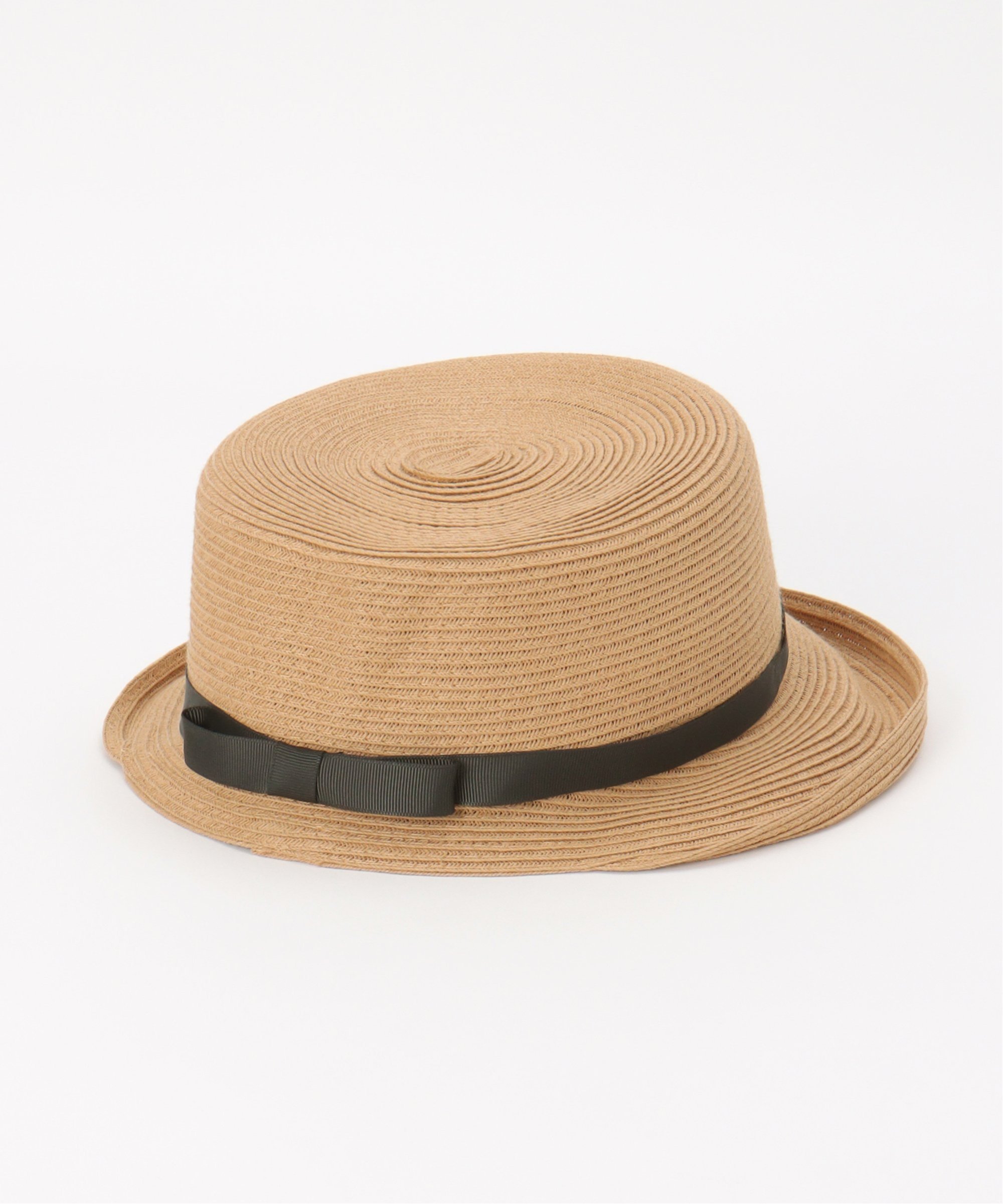 【SALE／20%OFF】ikka 雑材ブリムアップハット イッカ 帽子 その他の帽子 ブラウン ホワイト グレー
