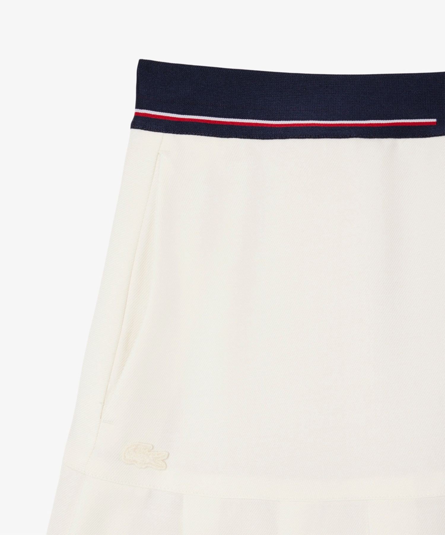 【SALE／30%OFF】LACOSTE ショートプリーツテニススカート / インナースカート付き ラコステ スカート その他のスカート ホワイト【送料無料】