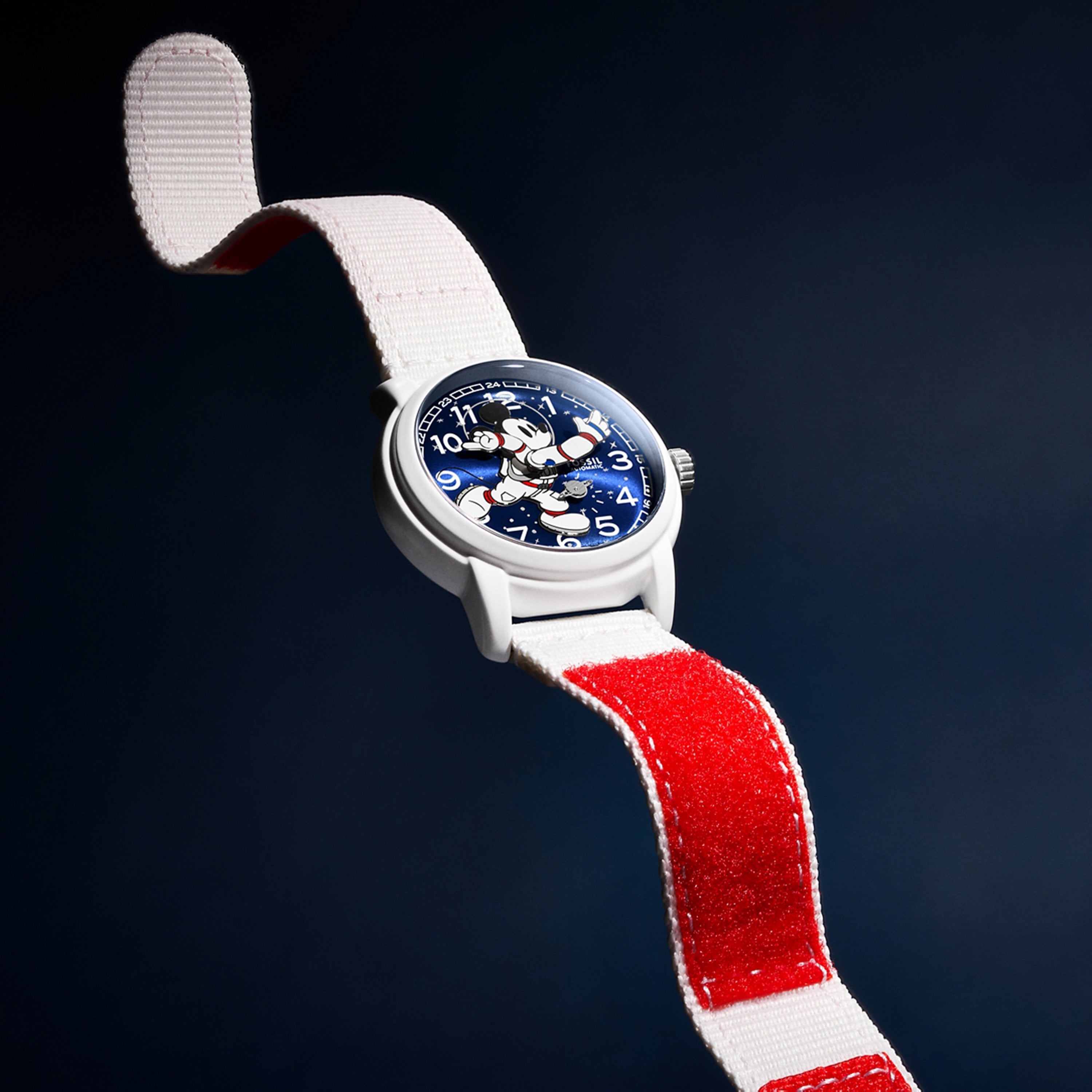 FOSSIL Disney x Fossil 限定版 ミッキーマウス 宇宙飛行士 ウォッチ 腕時計 ユニセックス フォッシル アクセサリー・腕時計 腕時計【送料無料】