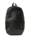 PATRICK STEPHAN PATRICK STEPHAN / Leather backpack 039 round double F 039 ラウンドダブルファスナー レザー リュック バックパック パトリック ステファン バッグ リュック バックパック ブラック【送料無料】