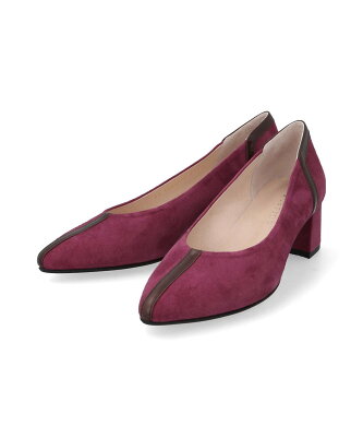 【SALE/59%OFF】carino ポインテッドトゥコンビネーションパンプス モード・エ・ジャコモ×イング シューズ・靴 パンプス ブラック ベージュ ピンク【送料無料】
