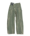 JW ANDERSON TWISTED WORKWEAR JEANS ジェイ ダブリュー アンダーソン パンツ ジーンズ・デニムパンツ グリーン【送料無料】