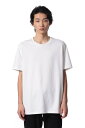 ATTACHMENT コットンダブルフェイス スリムフィットTシャツ S/S アタッチメント トップス カットソー Tシャツ ホワイト グレー ブラック【送料無料】