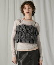 【SALE/40%OFF】PRANK PROJECT ドットジャガードビスチェ / Dot Jacquard Bustier プランク プロジェクト トップス ...