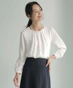 J.PRESS プルエラツイル レイヤード カットソー ジェイプレス トップス カットソー・Tシャツ ベージュ ホワイト グリーン【送料無料】(4)