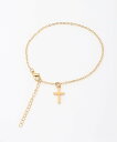 【SALE/20%OFF】FReePLACe FReePLACe/(W)クロスモチーフアンクレット ミニョントレフル ルームヨンマルサンセレクティッド アクセサ...