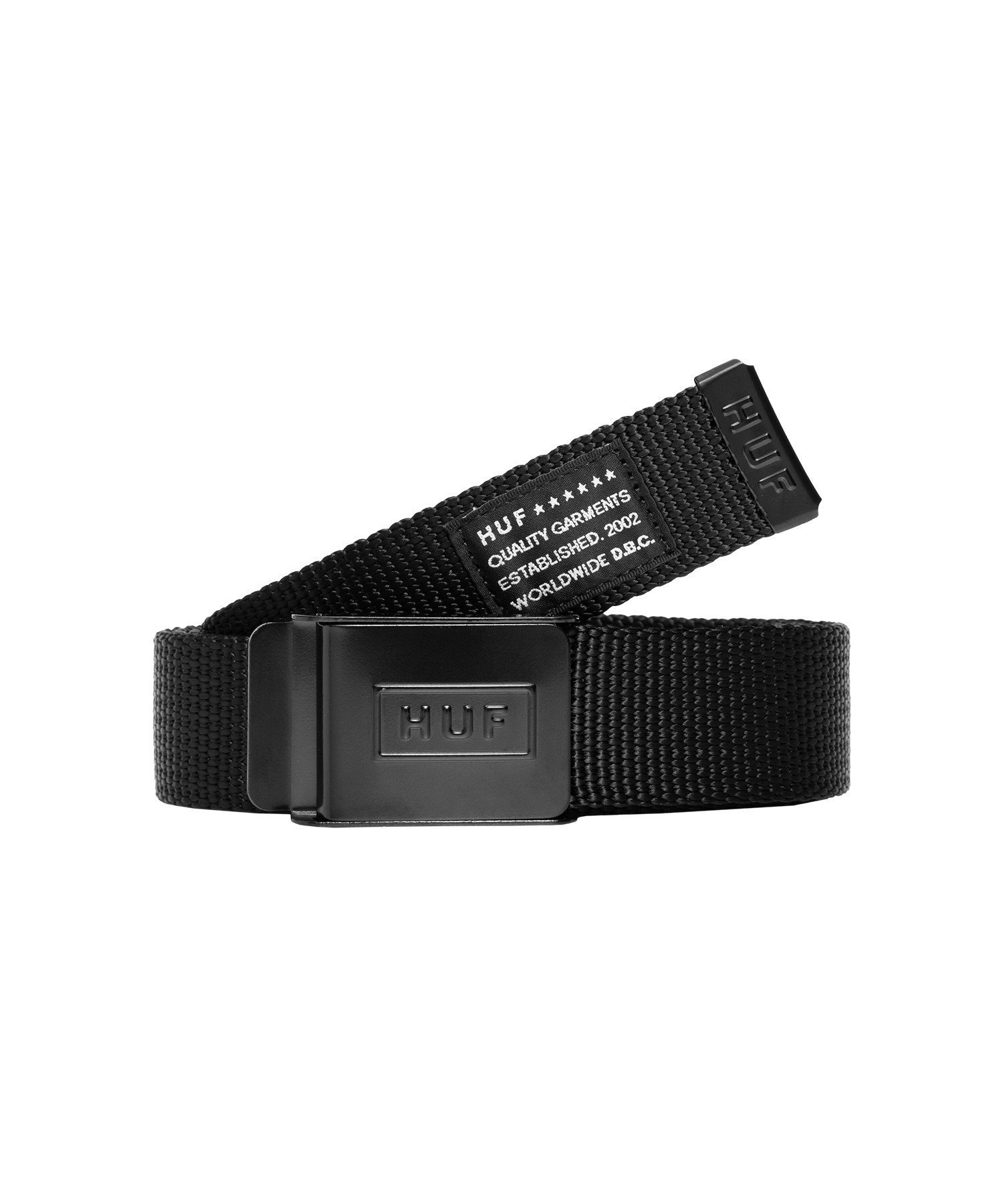 HUF MILITARY BELT/ HUF ハフ ベルト ハフ ファッション雑貨 ベルト ブラック イエロー【送料無料】