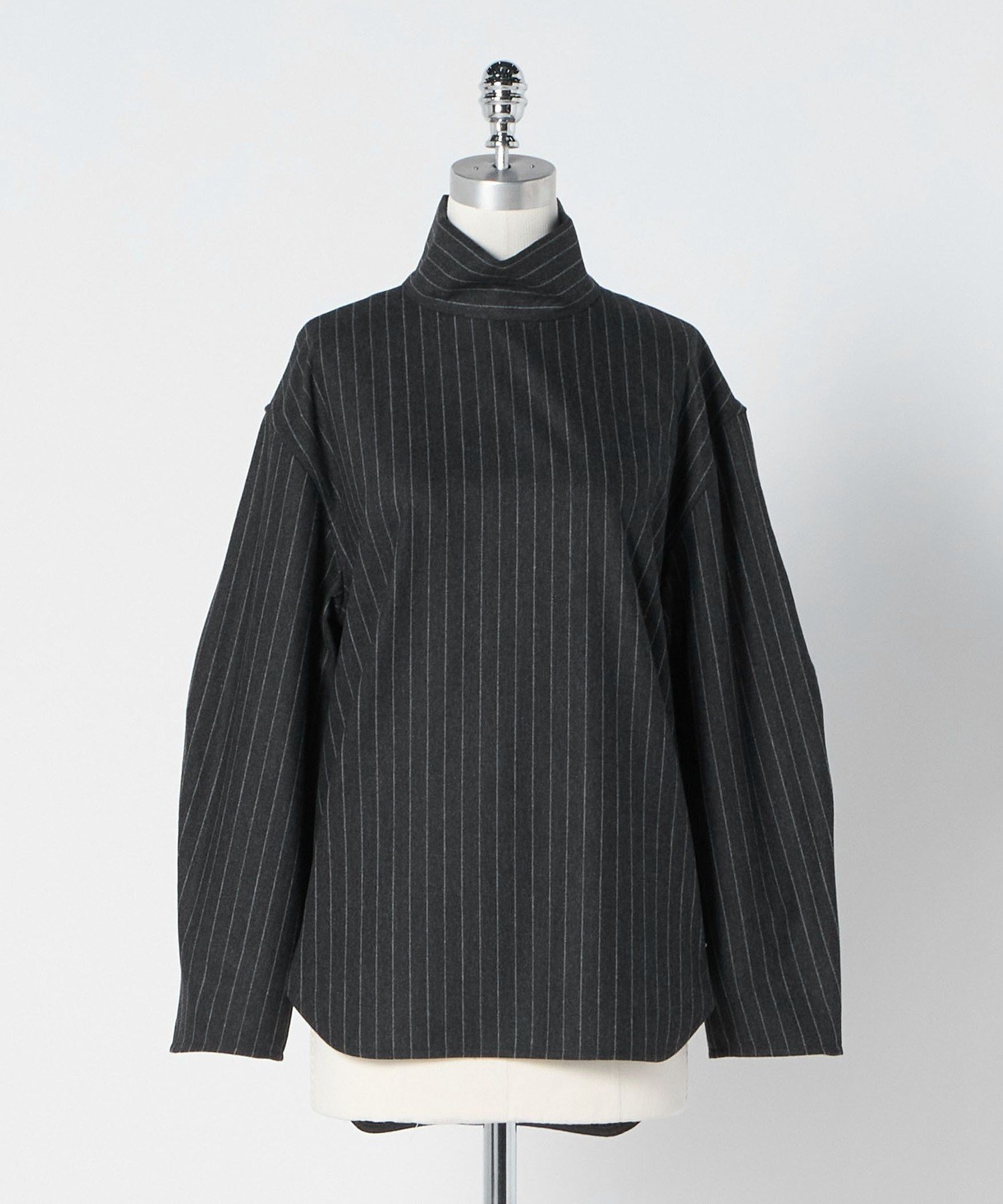 LOEFF ＜LOEFF＞ポプリン タートルネック プルオーバー ユナイテッドアローズ トップス シャツ・ブラウス グレー【送料無料】のサムネイル