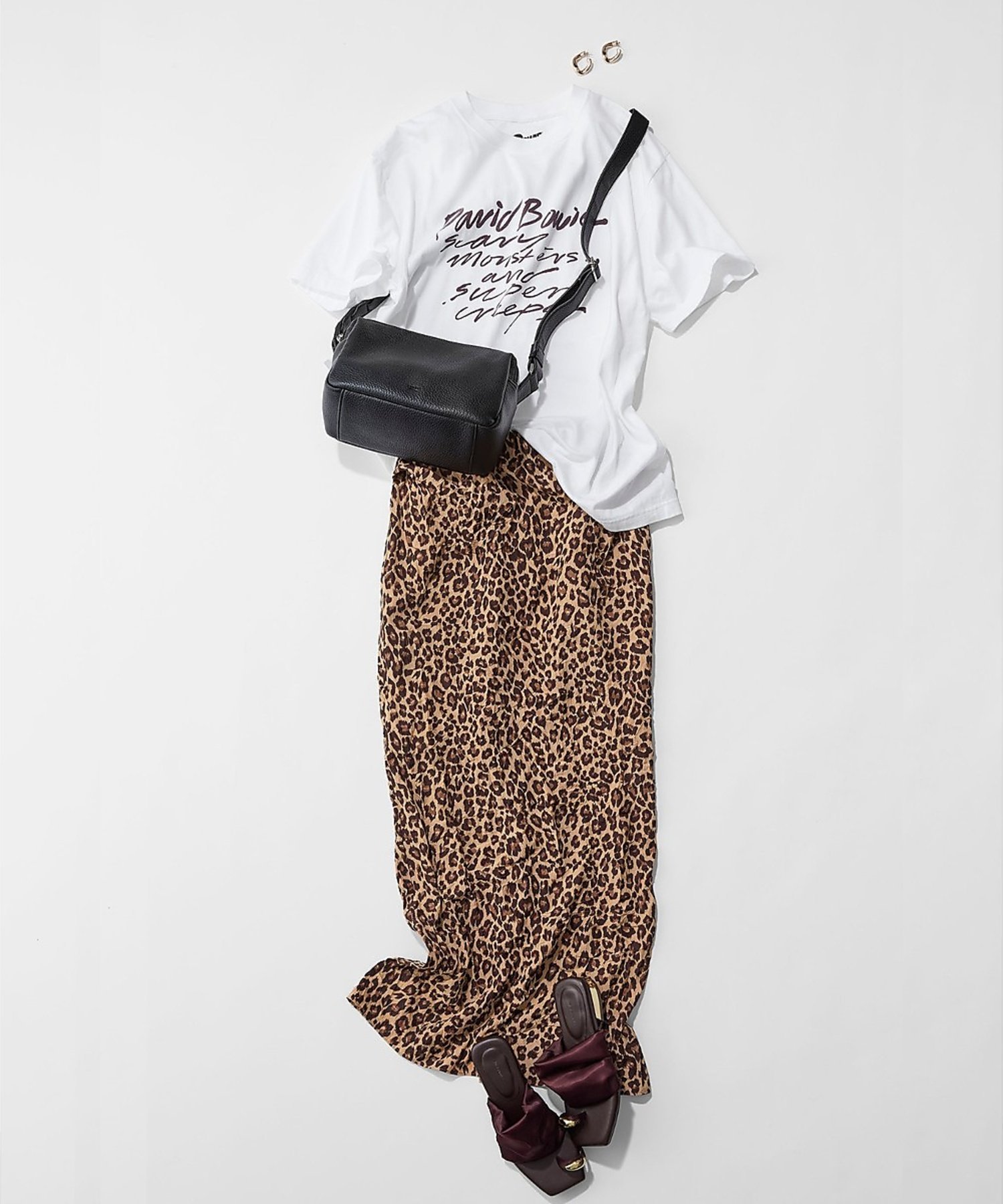 LOWELL Things 【再入荷】Frec/Wファスナースクエアショルダー ロウェル シングス バッグ ショルダーバッグ ブラック ホワイト