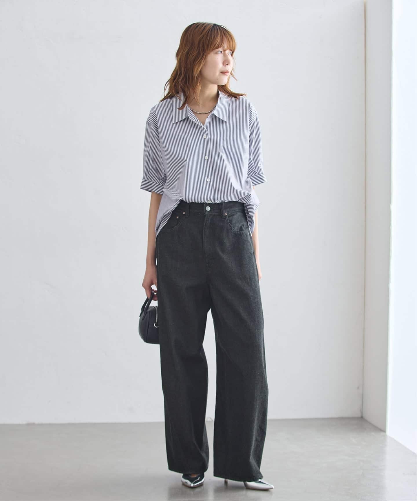 JOURNAL STANDARD L'ESSAGE 11.8oz 3D デニムパンツ ジャーナルスタンダード レサージュ パンツ ジーンズ・デニムパンツ ブラック ネイビー