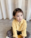【SALE/30%OFF】aimoha KIDS aimoha KIDS/(K)ふわふわフリースポロシャツ アイモハ トップス ポロシャツ イエロー ベージュ