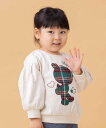 【SALE/30%OFF】ANPANMAN KIDS COLLECTION APKC/(K)チェックアップリケシルエットトレーナー アンパンマンキッズコレクショ...