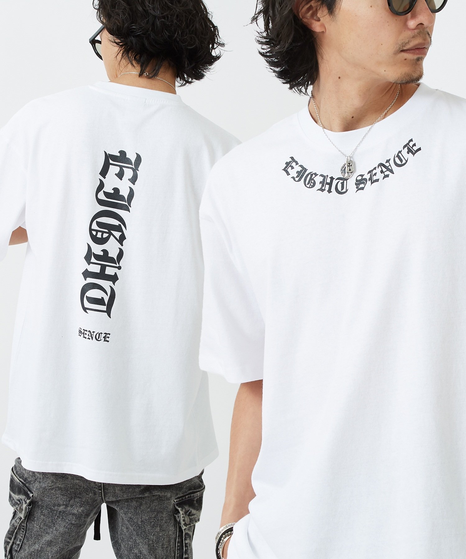 【SALE／37%OFF】SIDEWAY STANCE SIDEWAY STANCE サイドウェイスタンス オリジナルプリント ネックロゴ 半袖 Tシャツ インプローブス トップス カットソー・Tシャツ ブラック ホワイト