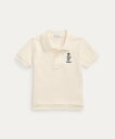 POLO RALPH LAUREN (ベビー)Polo ベア コットン メッシュ ポロシャツ ラルフローレン トップス ポロシャツ ベージュ【送料無料】