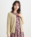 LAURA ASHLEY 【人気デザイン!アイレット入り】カーディガン ローラ アシュレイ トップス カーディガン ピンク グレー【送料無料】