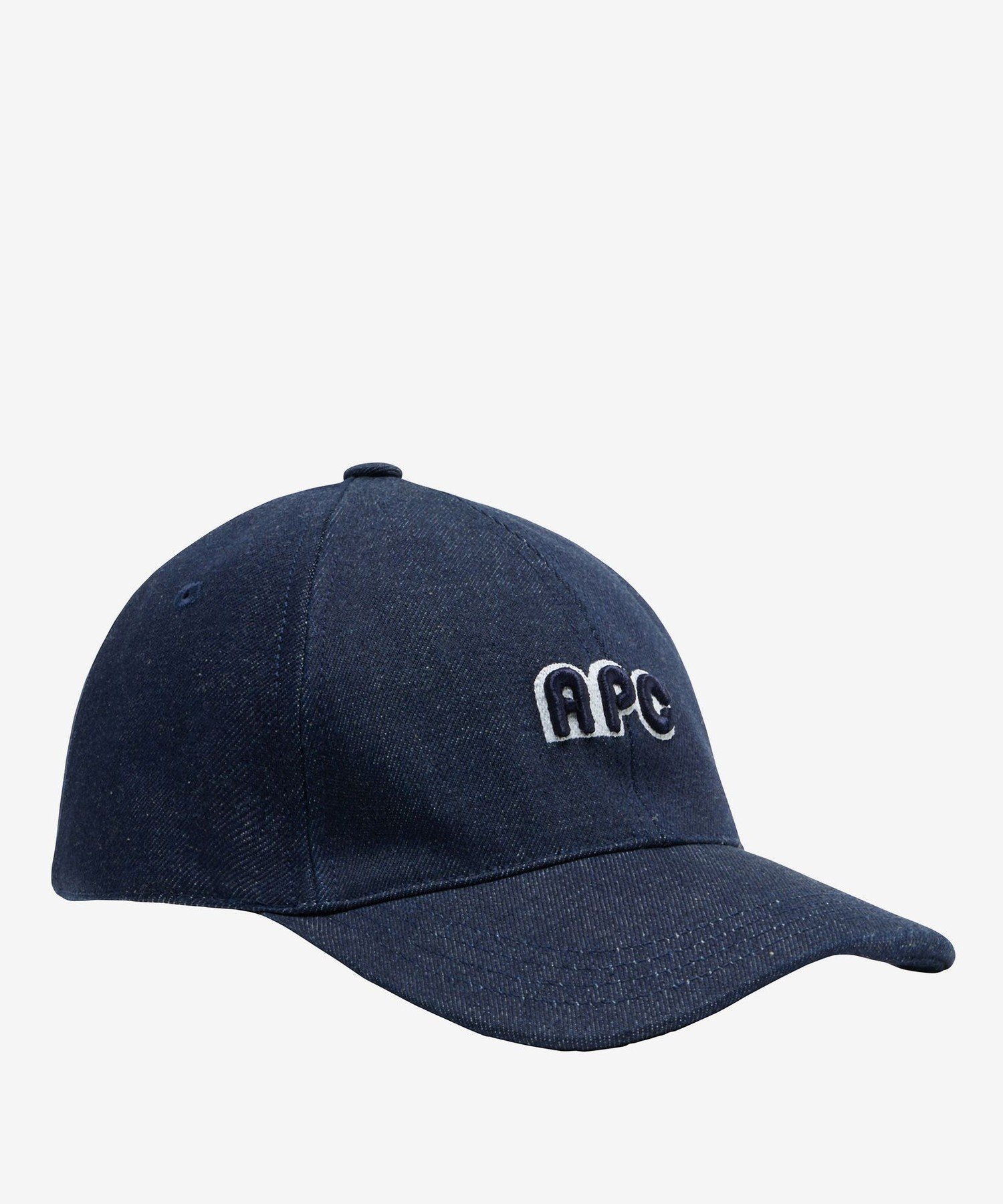 A.P.C. 406 ロゴキャスケット アー・ぺー・セー 帽子 キャップ ブルー【送料無料】