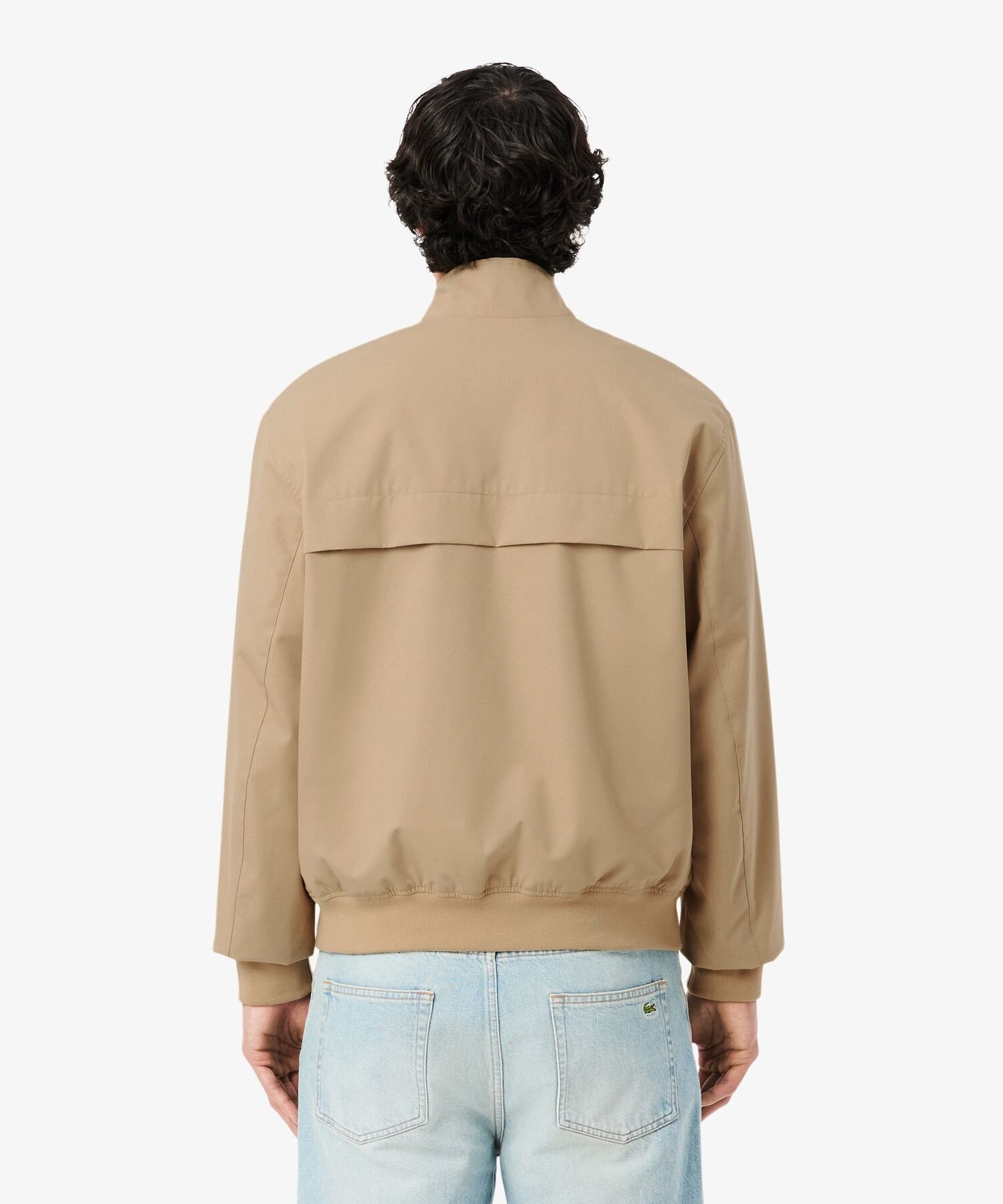 LACOSTE 防風 撥水 ハリントンジャケット ラコステ ジャケット・アウター ブルゾン・ジャンパー ベージュ【送料無料】
