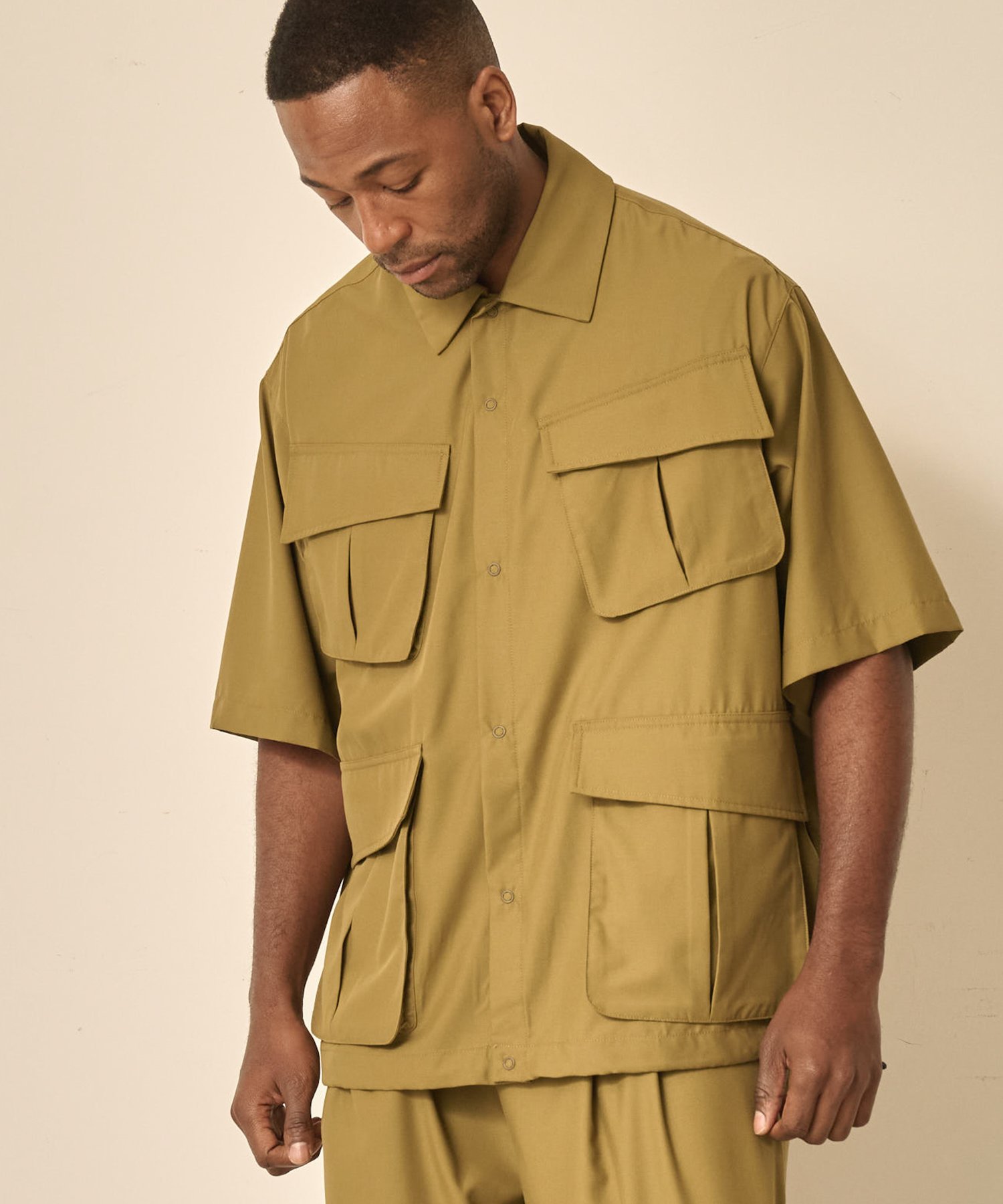KELEN 「KELEN MENS / ケレン メンズ」INDY ビーアパートメント トップス シャツ・ブラウス グリーン ブラック ブラウン