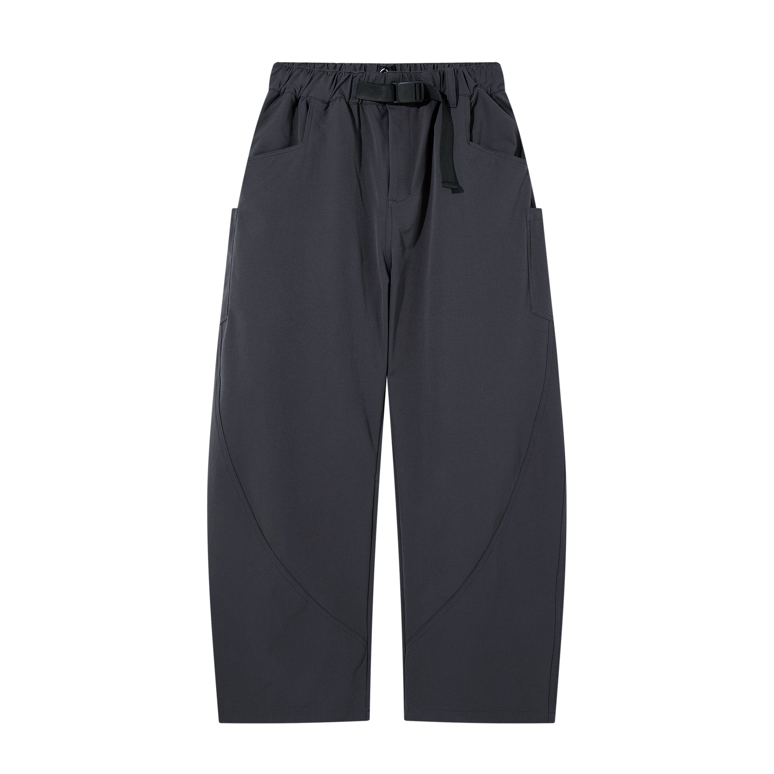 S'more Wide silhouette sabre cut pants アイモハ パンツ カーゴパンツ カーキグリーン