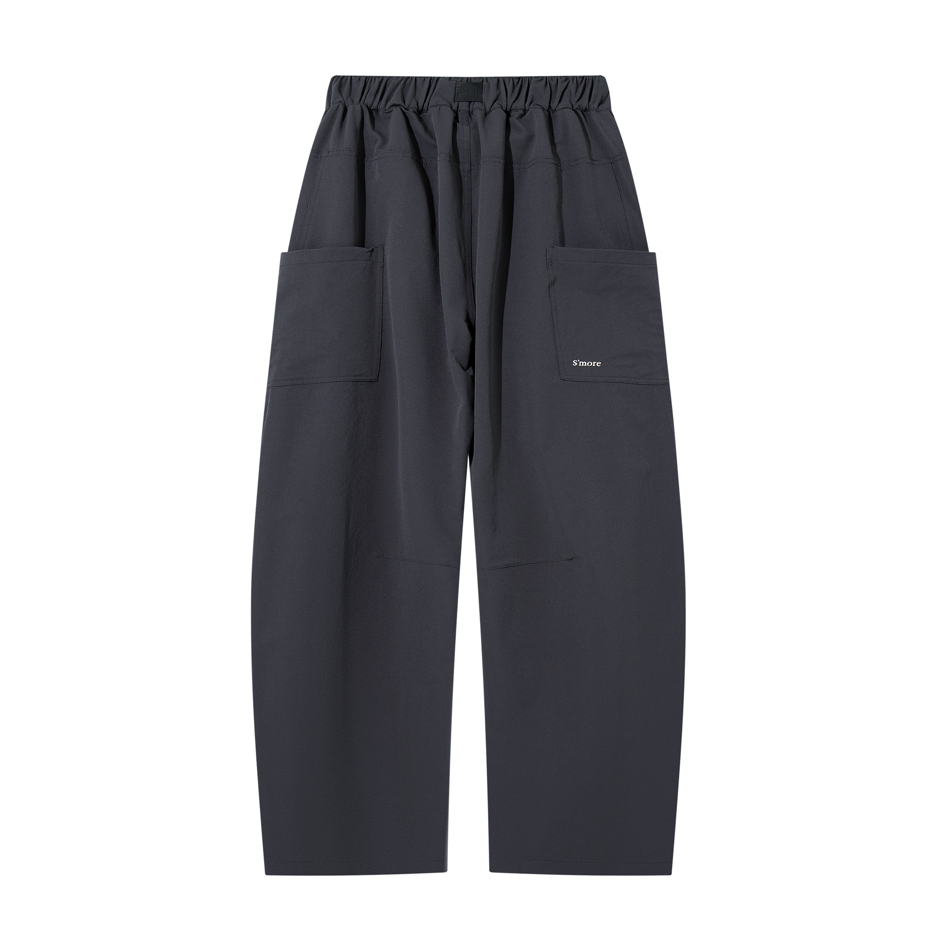 S'more Wide silhouette sabre cut pants アイモハ パンツ カーゴパンツ カーキグリーン