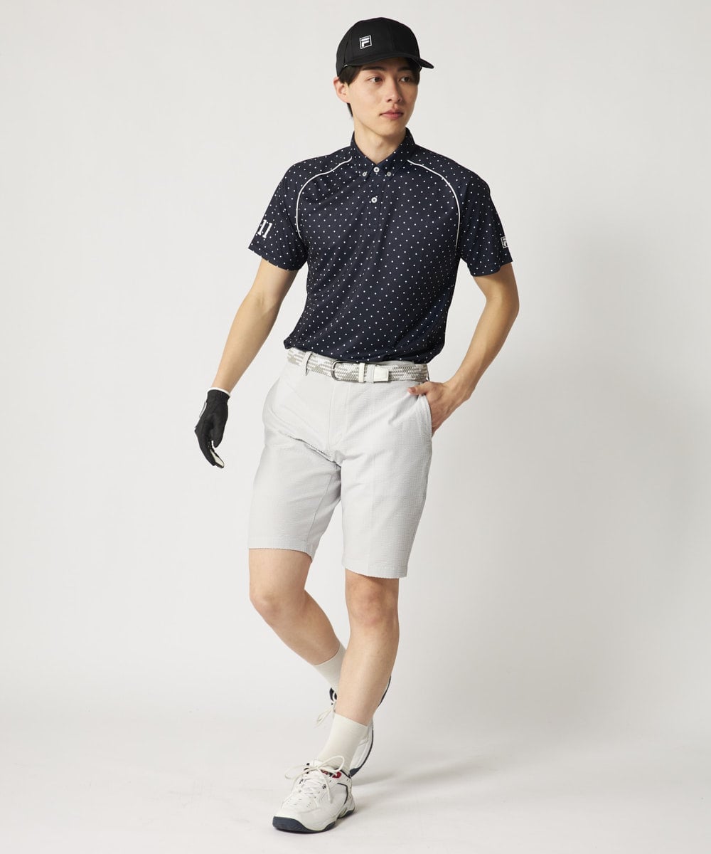 FILA GOLF FILA GOLF/(M)ショートパンツ フィラゴルフ マリクレール パンツ その他のパンツ グレー カーキグリーン ネイビー【送料無料】