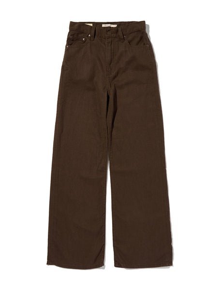 Levi's RIBCAGE WIDE LEG ジーンズ ブラウン リーバイス パンツ ジーンズ・デニムパンツ ブラウン【送料無料】