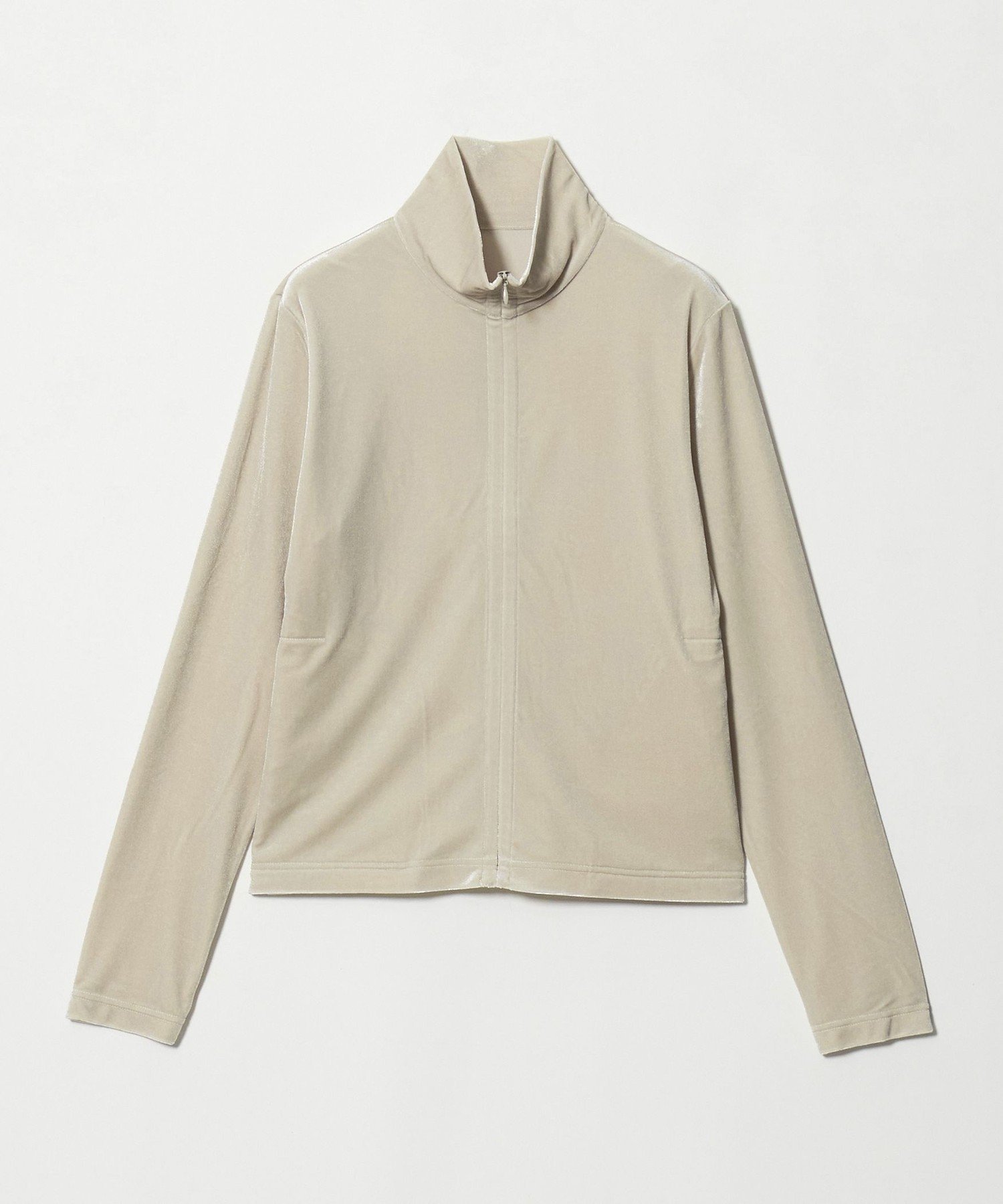Steven Alan ＜Steven Alan＞ベロア ジップ カーディガン ビューティー＆ユ