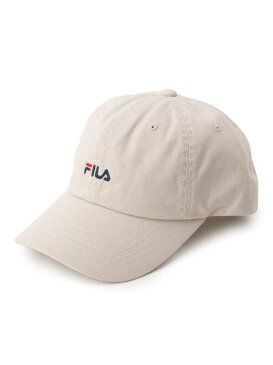 【SALE／10%OFF】SHOO・LA・RUE 【FILA】ミニロゴキャップ シューラルー 帽子/ヘア小物 キャップ ブラック ベージュ ピンク ネイビー