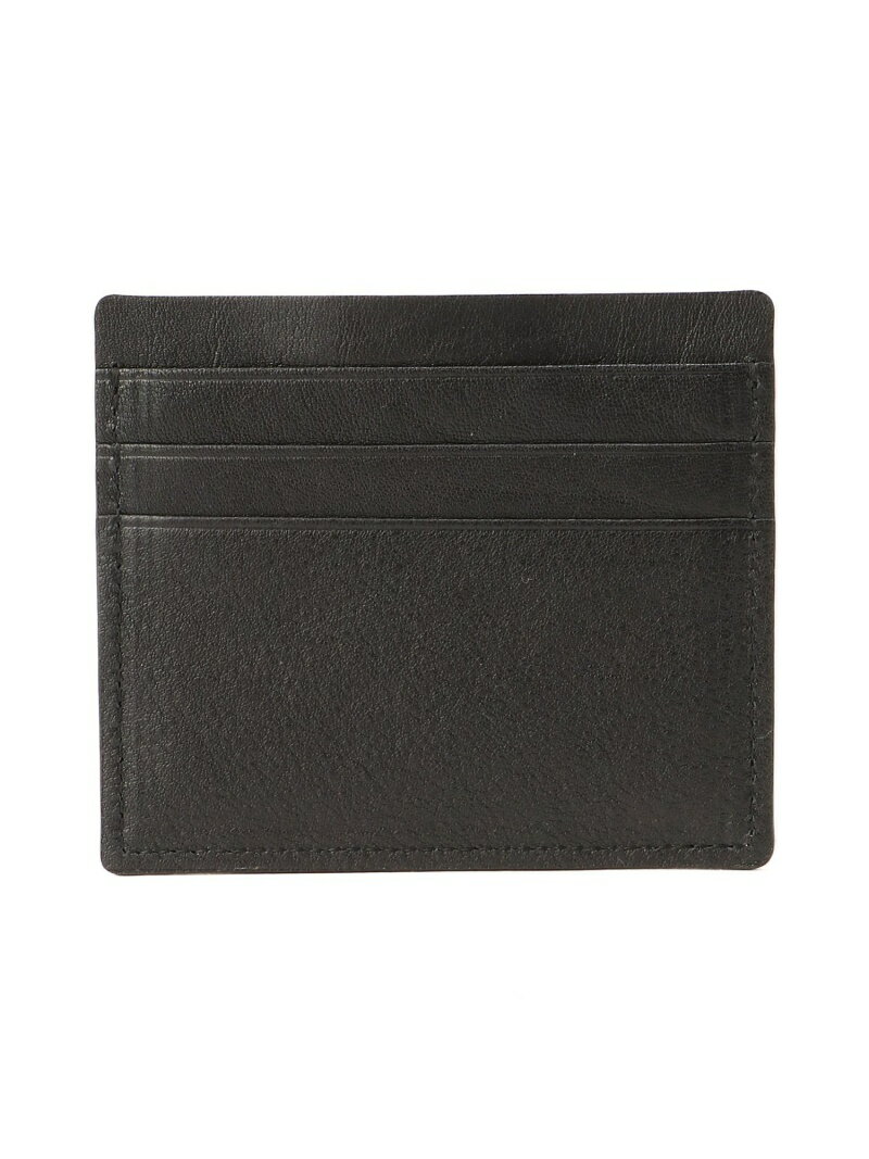 PATRICK STEPHAN PATRICK STEPHAN / Leather fragment case 039 compact 039 コンパクト レザー カードケース フラグメント パトリック ステファン 財布 ポーチ ケース その他の財布 ポーチ ケース ブラック シルバー【送料無料】