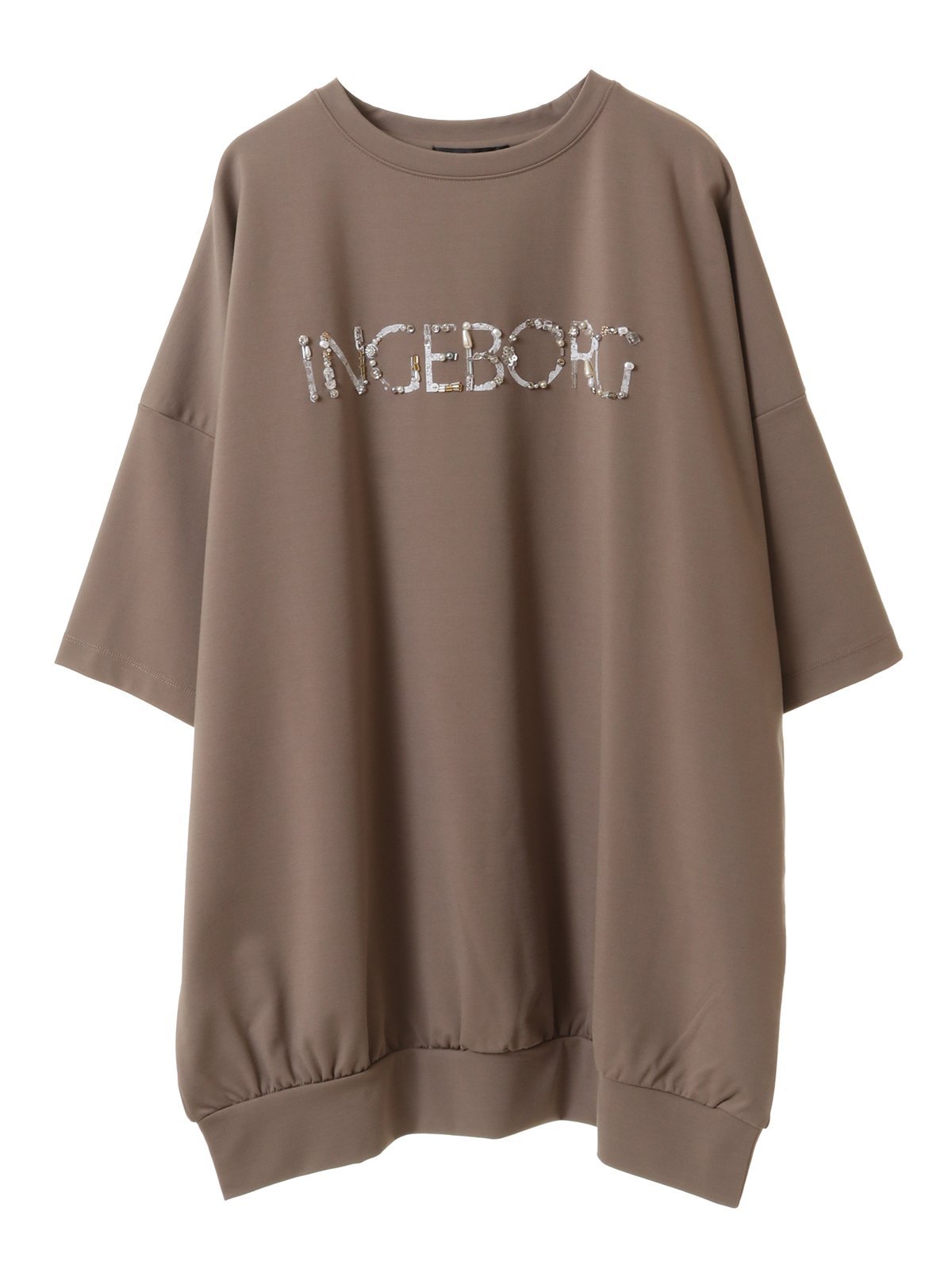 INGEBORG 【メルローズ50周年限定】INGEBORG*長谷川 洋子 Tシャツ ピンクハウス トップス カットソー・Tシャツ グレー ブラック ホワイト【送料無料】