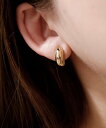 【SALE/12%OFF】ciite' メタル ぷっくり クリップイヤリング シーテ アクセサリー・腕時計 イヤリング・イヤーカフ ゴールド シルバー