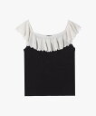 【SALE/30%OFF】agnes b. FEMME シルク リネン ノースリーブ プルオーバー