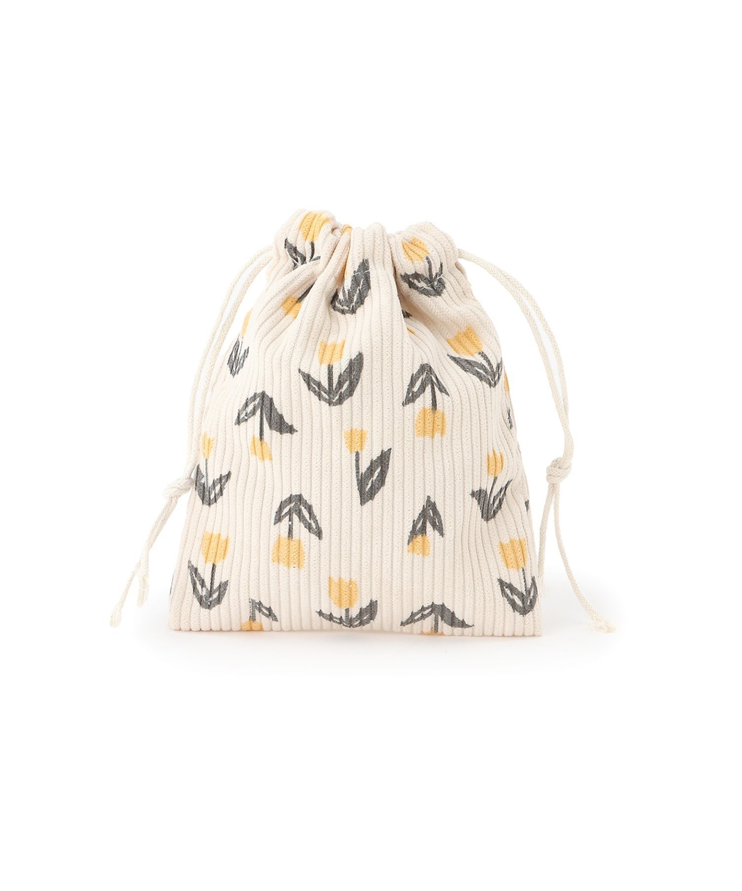 【SALE／40%OFF】Mignonjour Mignonjour/(W)チューリップ柄巾着ポーチ ミニョントレフル ルームヨンマ..