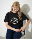BIRTHDAY BAR 【GHOSTBUSTERS ゴーストバスターズ】コットンTシャツ ブラック バースデイバー トップス その他のトップス ブラック